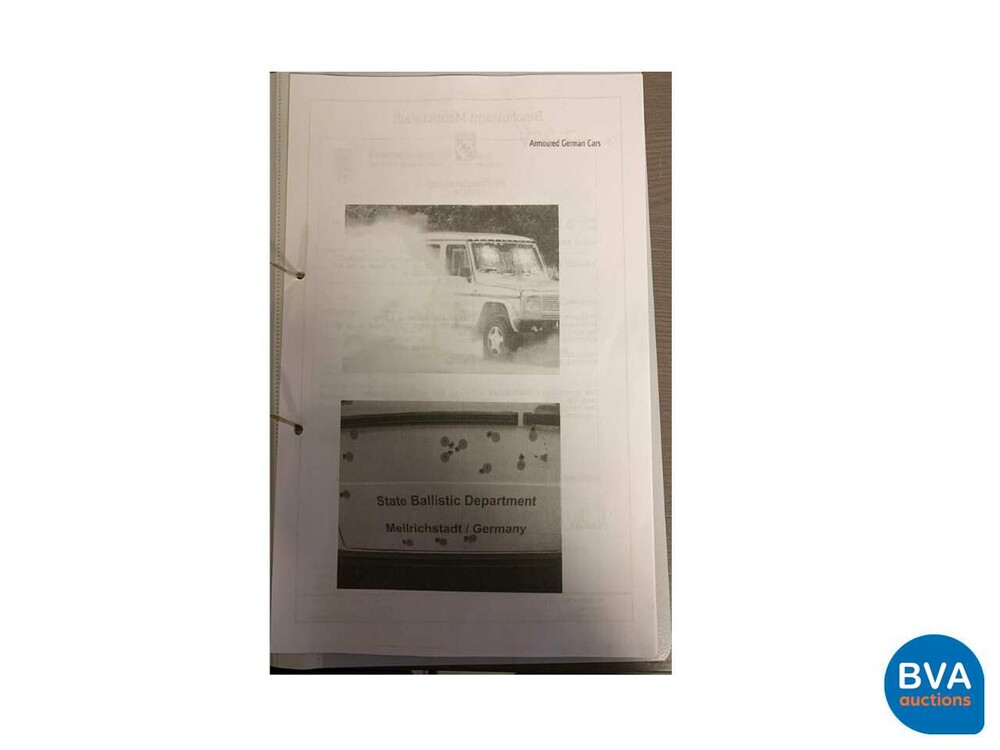 Mercedes-Benz G500 -B6/7 Gepantserd- 296pk 2001