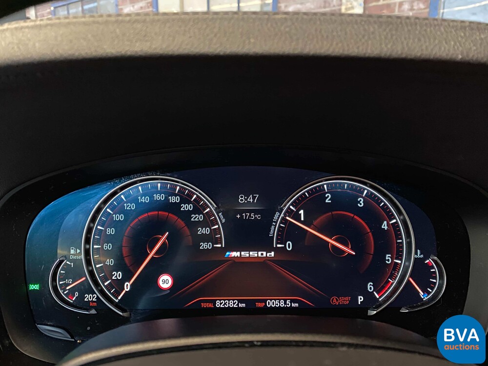 BMW M550d xDrive 400pk 2017 M550 5-serie M-Sport Sedan NW-MODEL
