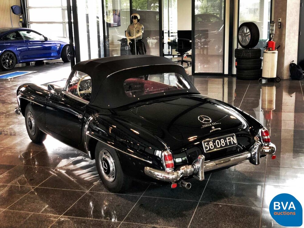 Mercedes-Benz 190SL 1961 Origineel NL, 58-08-FN