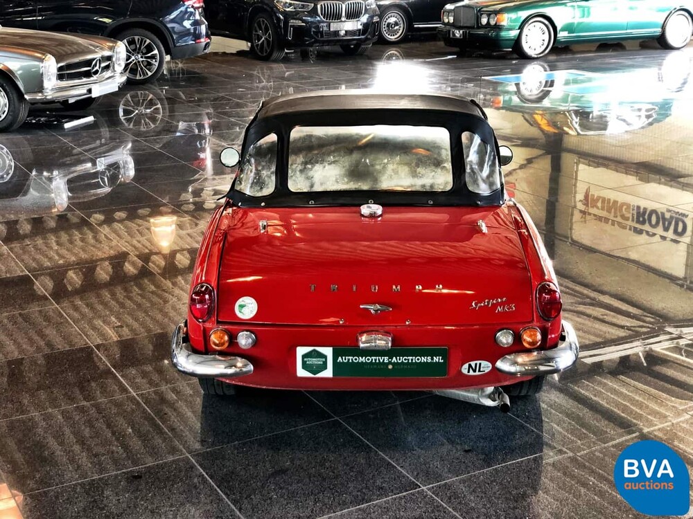 Triumph Spitfire Cabrio 1.3 MKIII 1969, 74-95-JE.