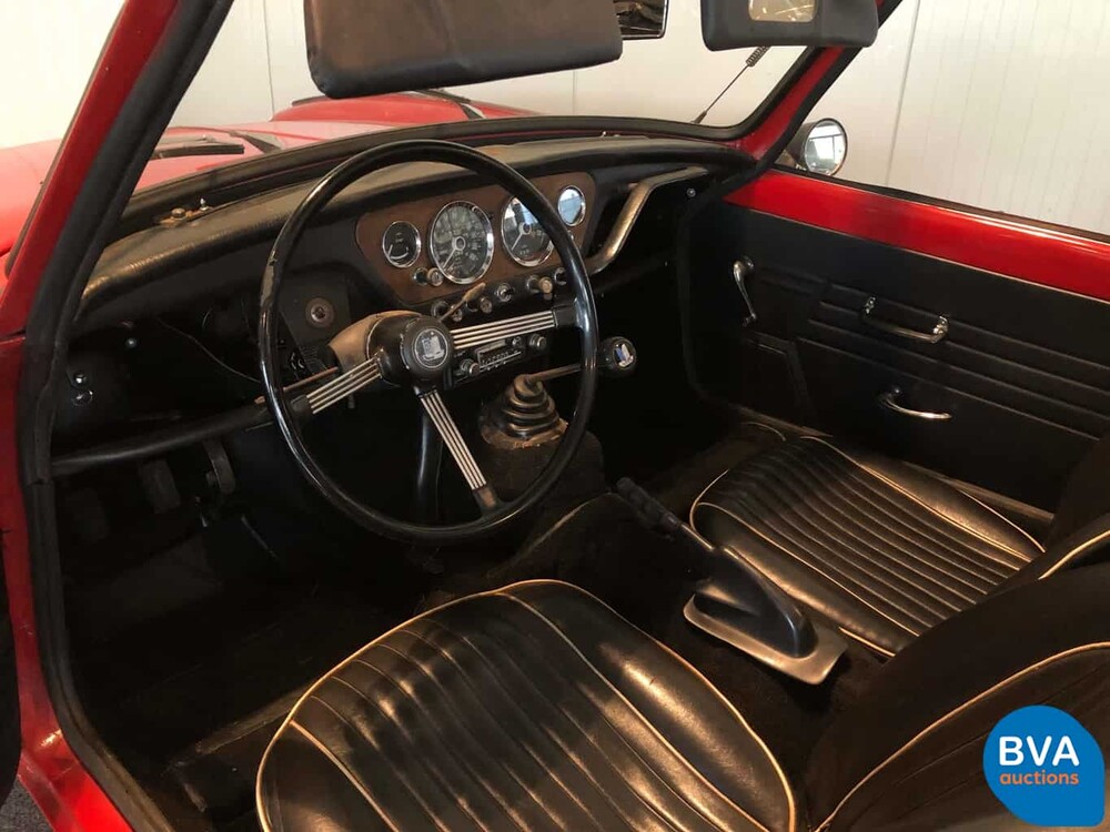 Triumph Spitfire Cabrio 1.3 MKIII 1969, 74-95-JE.