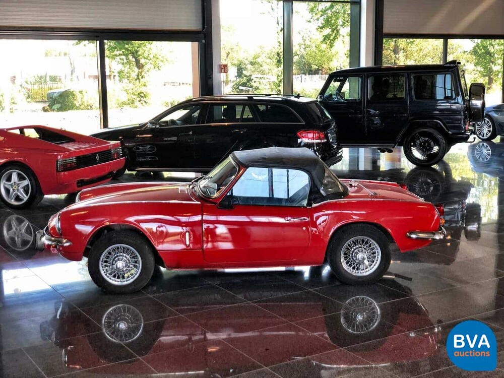 Triumph Spitfire Cabrio 1.3 MKIII 1969, 74-95-JE.