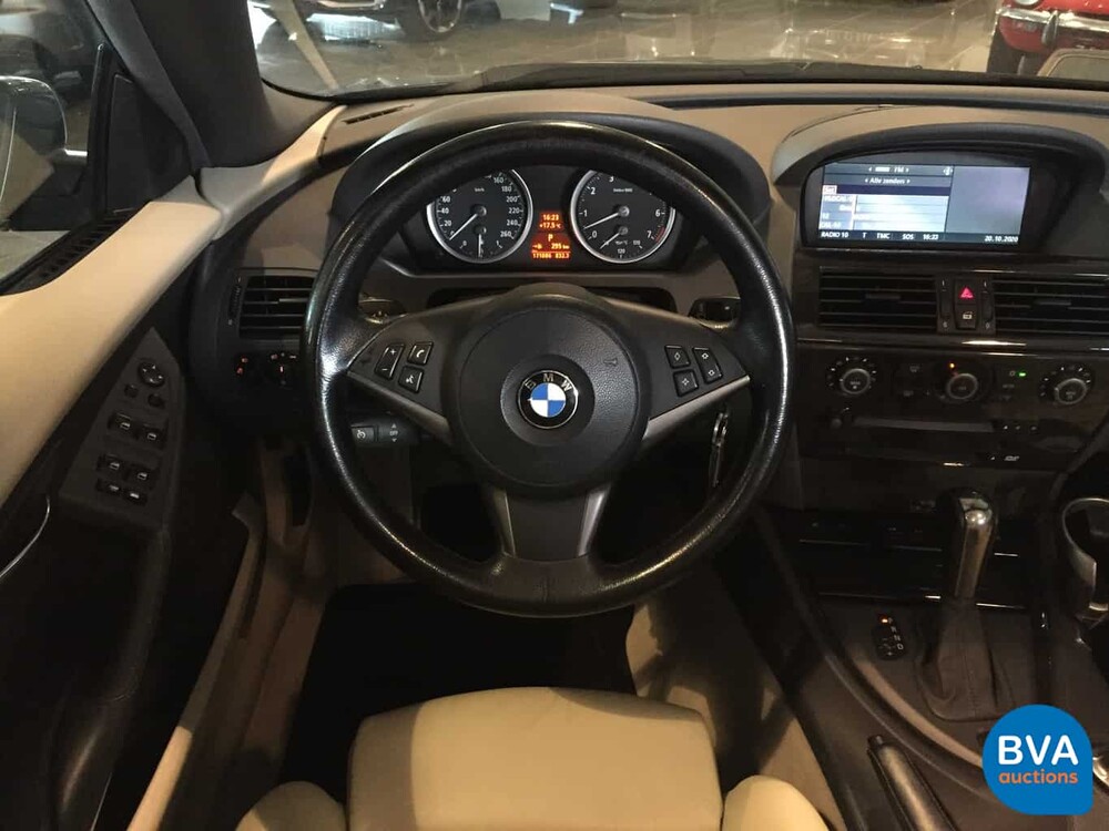 BMW 645Ci Cabriolet 4.4 V8 333 PS Original NL 6-Serie 2005, 86-RF-NK.
