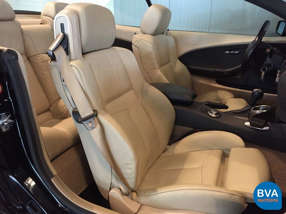 BMW 645Ci Cabriolet 4.4 V8 333 PS Original NL 6-Serie 2005, 86-RF-NK.