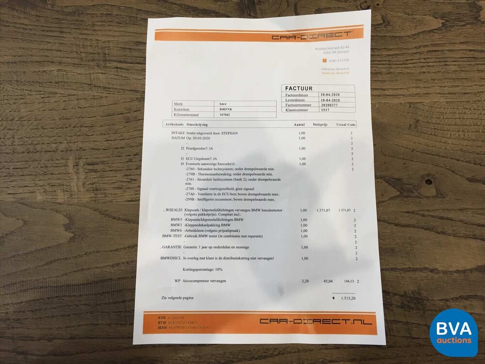 BMW 645Ci Cabriolet 4.4 V8 333 PS Original NL 6-Serie 2005, 86-RF-NK.