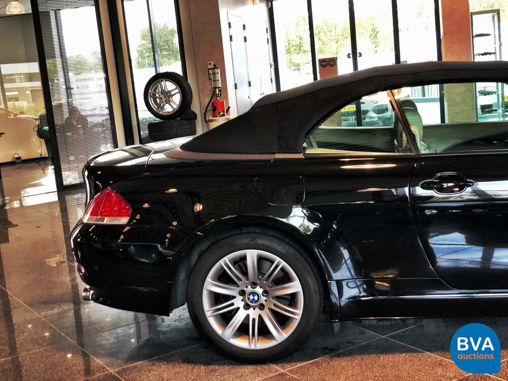 BMW 645Ci Cabriolet 4.4 V8 333 PS Original NL 6-Serie 2005, 86-RF-NK.