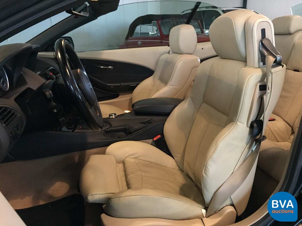 BMW 645Ci Cabriolet 4.4 V8 333 PS Original NL 6-Serie 2005, 86-RF-NK.