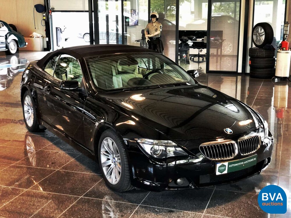 BMW 645Ci Cabriolet 4.4 V8 333 PS Original NL 6-Serie 2005, 86-RF-NK.