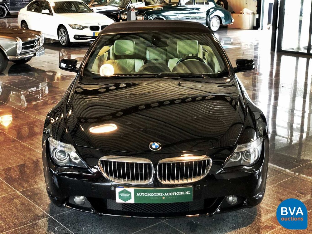 BMW 645Ci Cabriolet 4.4 V8 333 PS Original NL 6-Serie 2005, 86-RF-NK.