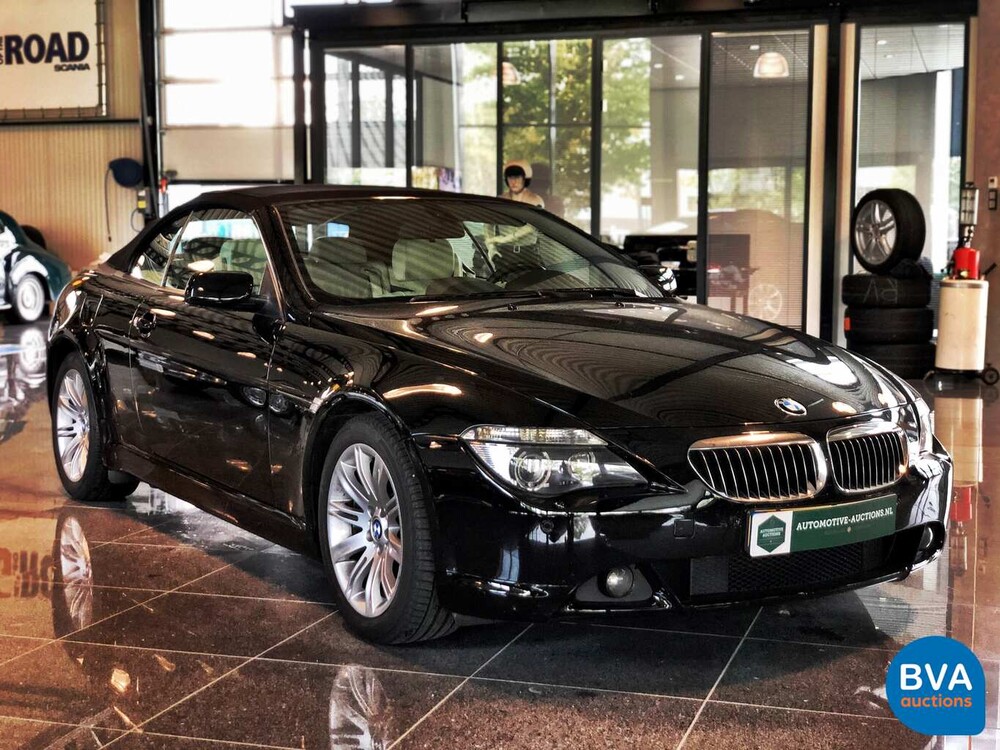 BMW 645Ci Cabriolet 4.4 V8 333 PS Original NL 6-Serie 2005, 86-RF-NK.