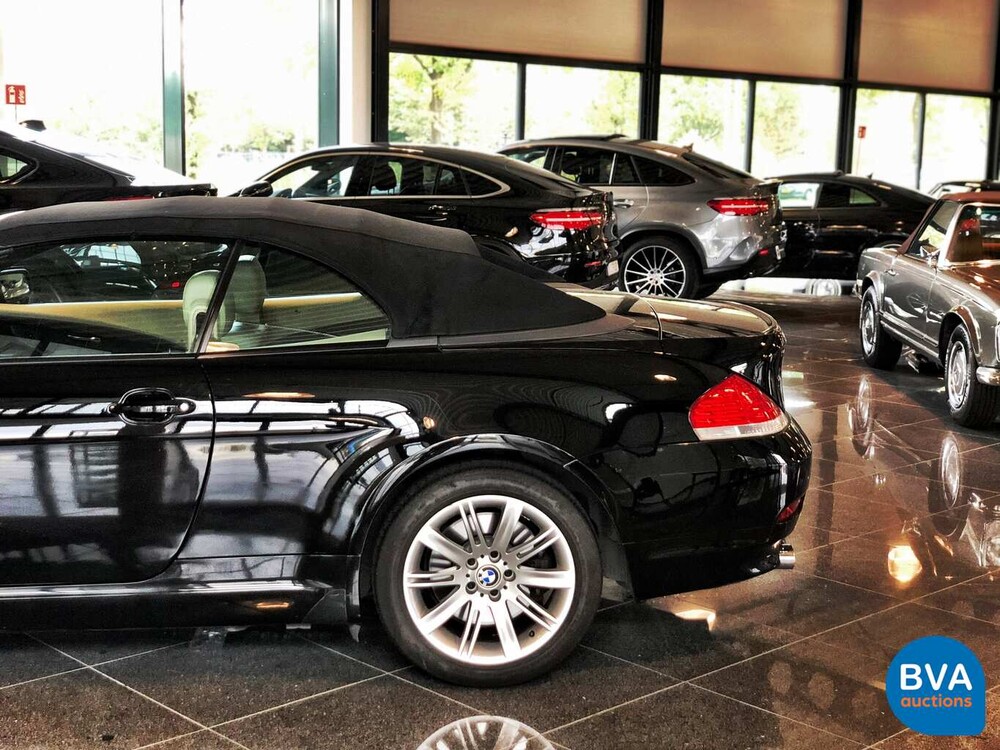 BMW 645Ci Cabriolet 4.4 V8 333 PS Original NL 6-Serie 2005, 86-RF-NK.