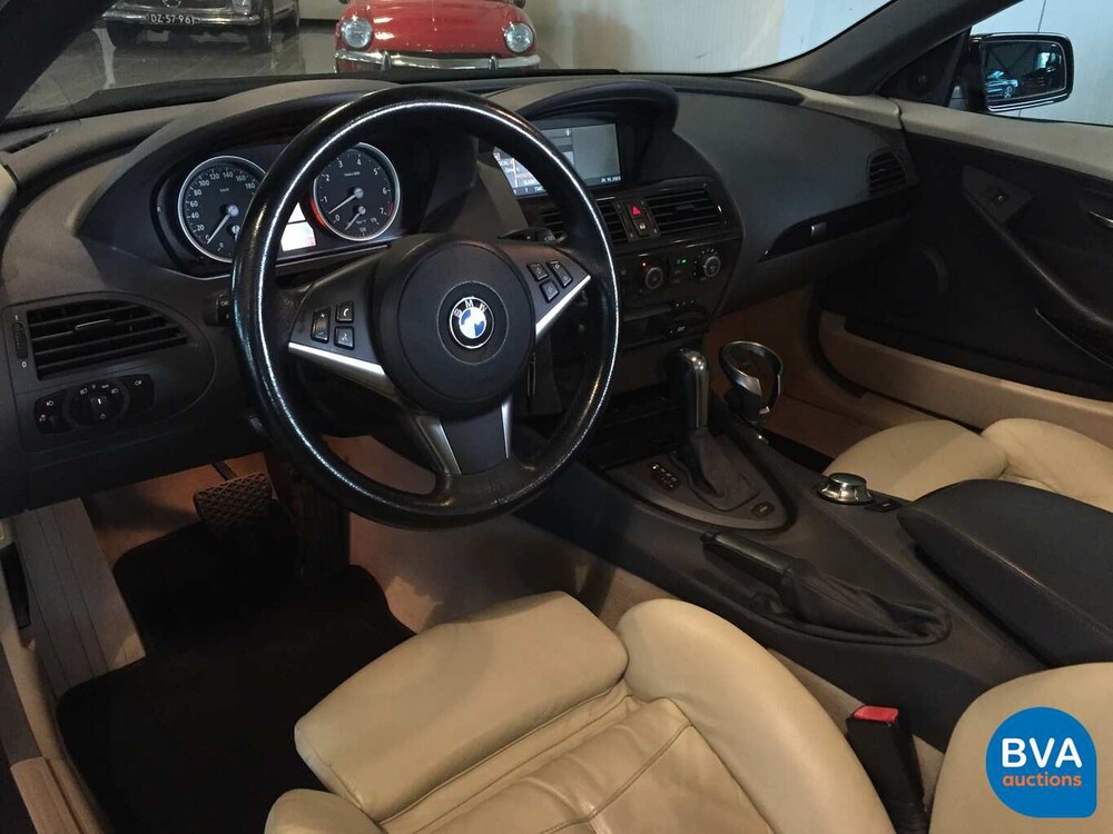 BMW 645Ci Cabriolet 4.4 V8 333 PS Original NL 6-Serie 2005, 86-RF-NK.
