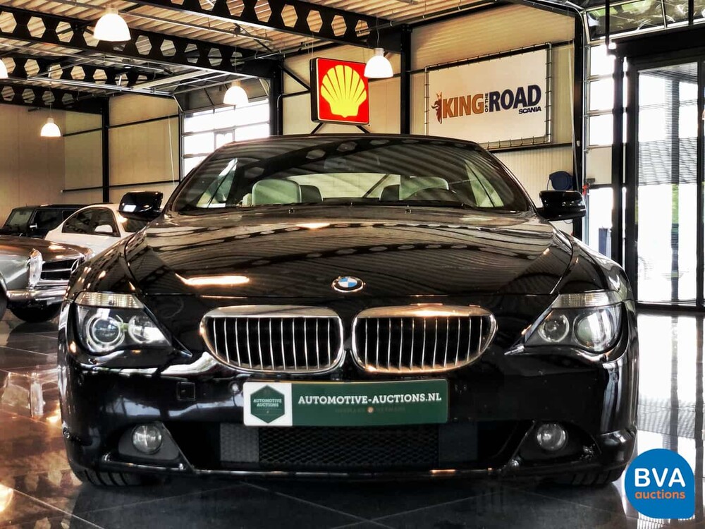 BMW 645Ci Cabriolet 4.4 V8 333 PS Original NL 6-Serie 2005, 86-RF-NK.