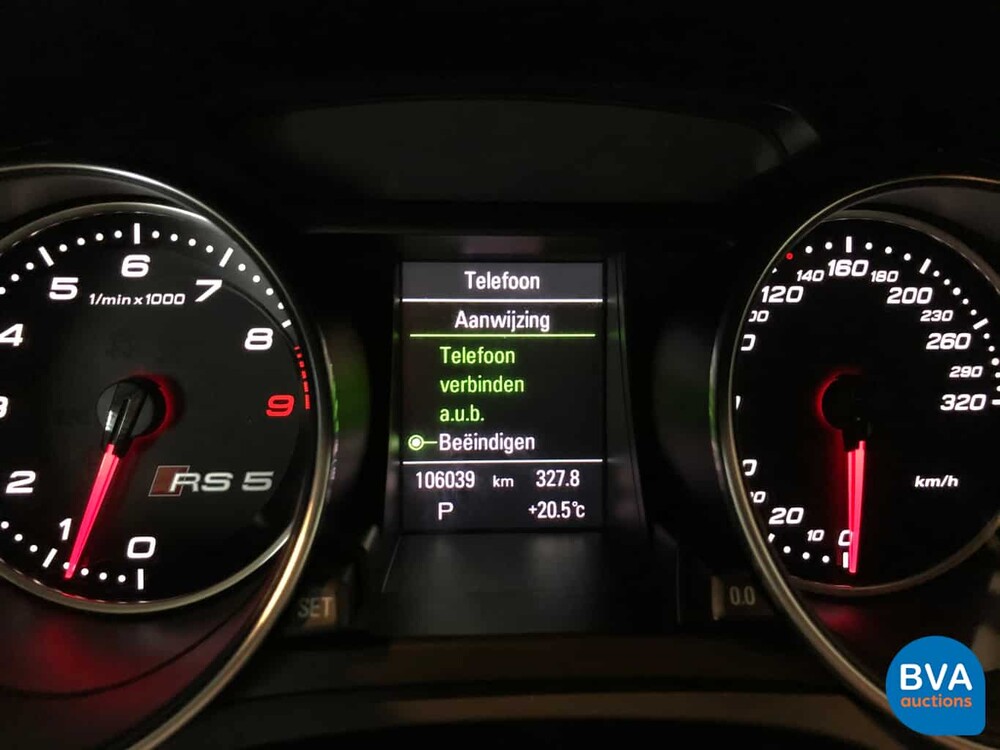 Audi RS5 Coupe 4.2 FSI Quattro 450pk 2011, GB-744-F