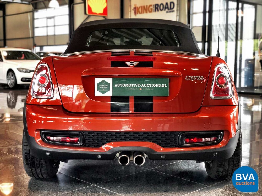 Mini Cooper S Roadster 1.6 cabriolet 184pk 2012 -Org NL-, 95-XHZ-4