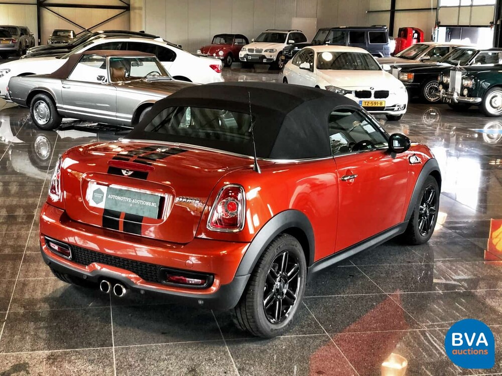 Mini Cooper S Roadster 1.6 cabriolet 184pk 2012 -Org NL-, 95-XHZ-4