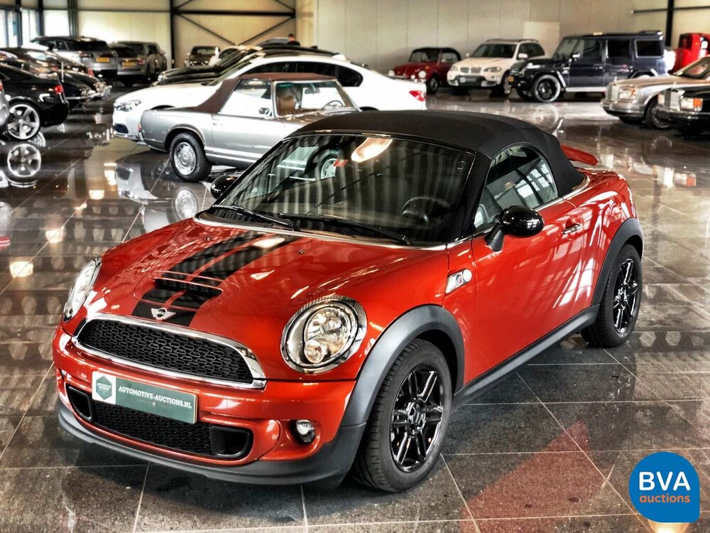 Mini Cooper S Roadster 1.6 cabriolet 184pk 2012 -Org NL-, 95-XHZ-4