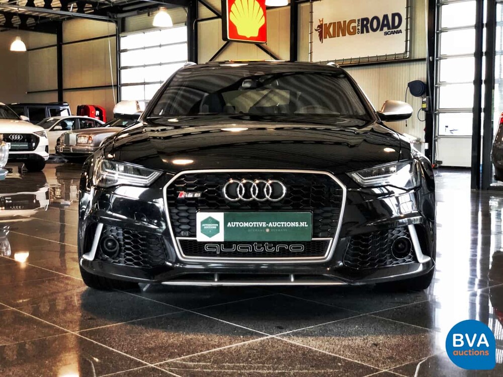 Audi RS6 Avant 4.0 TFSI Quattro Performance Plus 605pk 2017 A6 -GARANTIE-, H-374-RH
