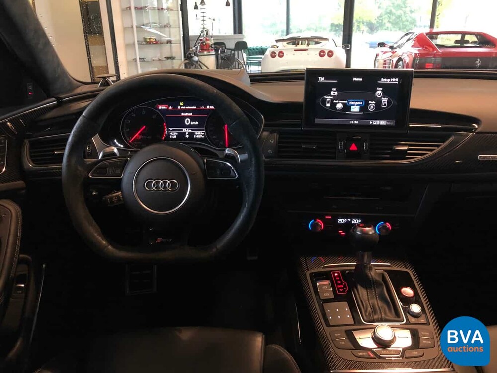Audi RS6 Avant 4.0 TFSI Quattro Performance Plus 605pk 2017 A6 -GARANTIE-, H-374-RH