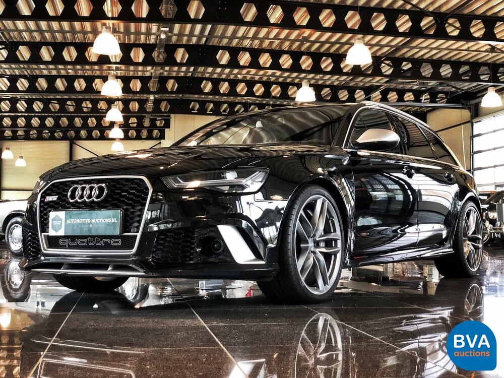 Audi RS6 Avant 4.0 TFSI Quattro Performance Plus 605pk 2017 A6 -GARANTIE-, H-374-RH