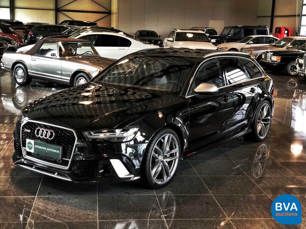 Audi RS6 Avant 4.0 TFSI Quattro Performance Plus 605pk 2017 A6 -GARANTIE-, H-374-RH