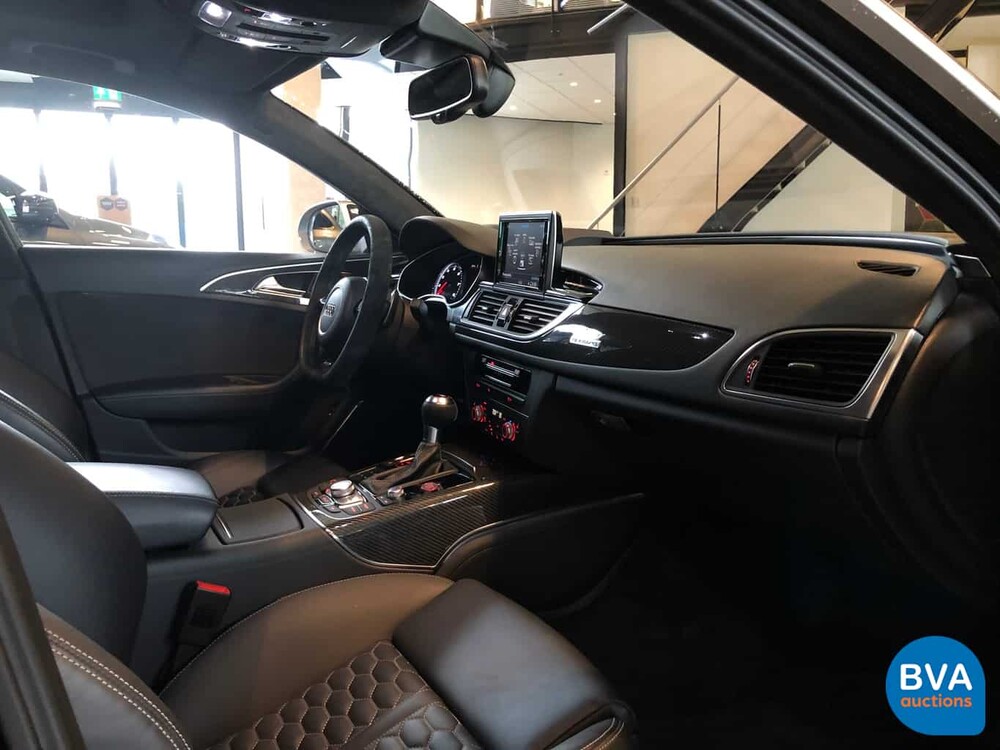 Audi RS6 Avant 4.0 TFSI Quattro Performance Plus 605pk 2017 A6 -GARANTIE-, H-374-RH