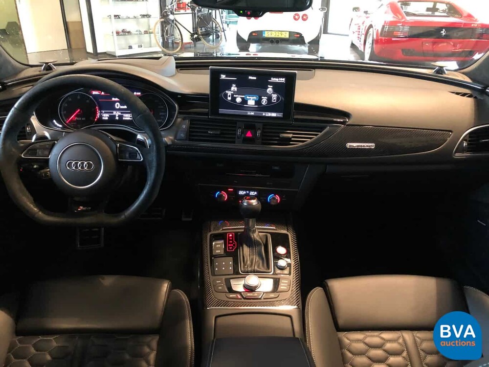 Audi RS6 Avant 4.0 TFSI Quattro Performance Plus 605pk 2017 A6 -GARANTIE-, H-374-RH