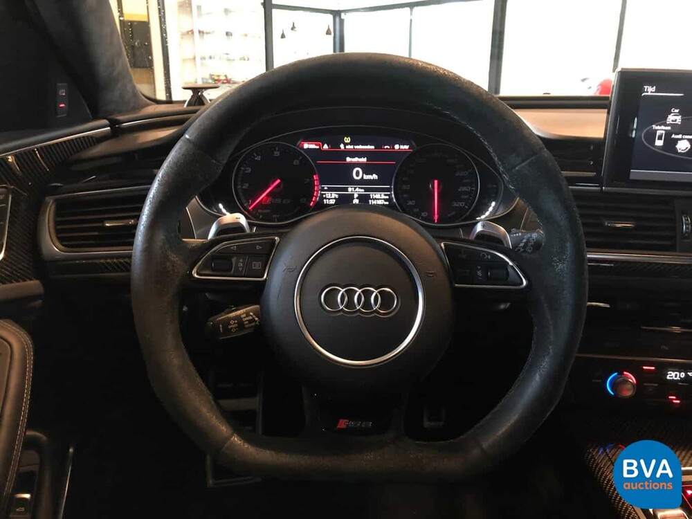 Audi RS6 Avant 4.0 TFSI Quattro Performance Plus 605pk 2017 A6 -GARANTIE-, H-374-RH