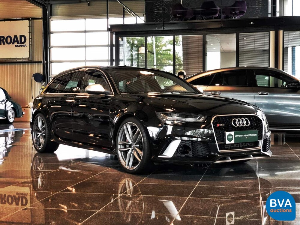 Audi RS6 Avant 4.0 TFSI Quattro Performance Plus 605pk 2017 A6 -GARANTIE-, H-374-RH