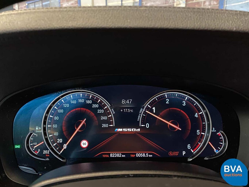 BMW M550d xDrive 400pk 2017 M550 5-serie M-Sport Sedan NW-MODEL