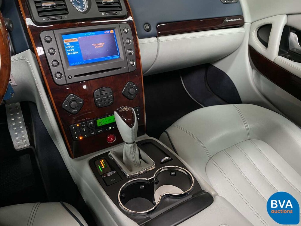 Maserati Quattroporte 4.2 V8 400 PS ZF Automatik 2007, J-377-PP.