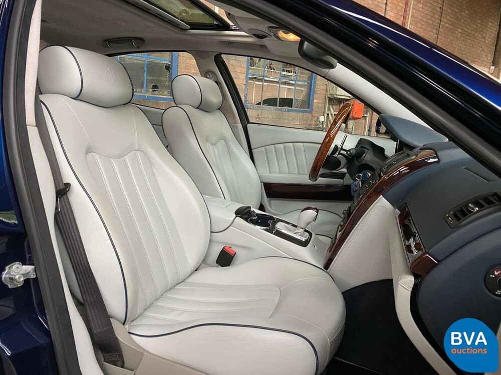 Maserati Quattroporte 4.2 V8 400 PS ZF Automatik 2007, J-377-PP.
