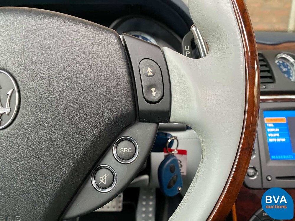 Maserati Quattroporte 4.2 V8 400 PS ZF Automatik 2007, J-377-PP.