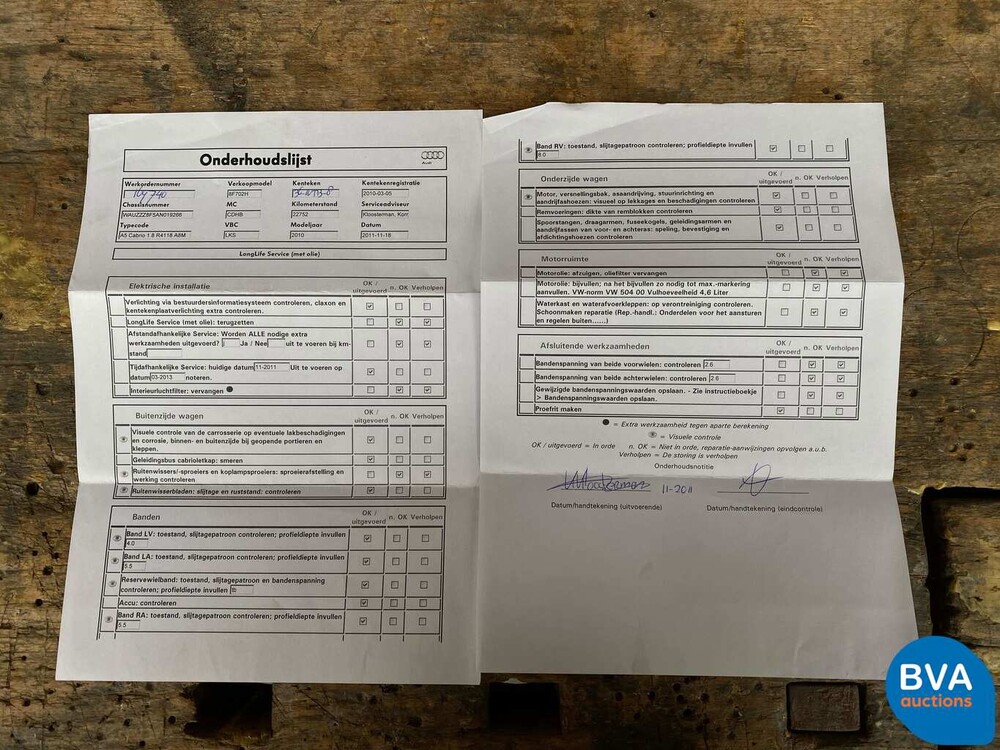 Audi A5 Cabriolet 1.8 TFSI S-Line 160pk 2010, 36-NTB-8