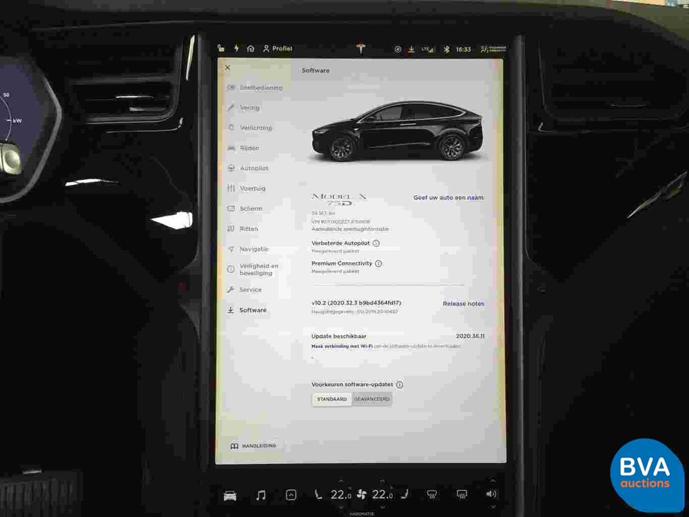 Tesla Model X 75D Base 333pk 7-persoons 2018 -GARANTIE-, TP-466-Z