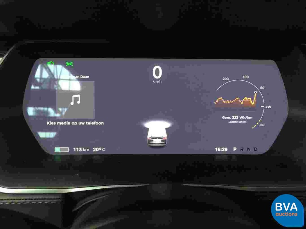 Tesla Model X 75D Base 333pk 7-persoons 2018 -GARANTIE-, TP-466-Z