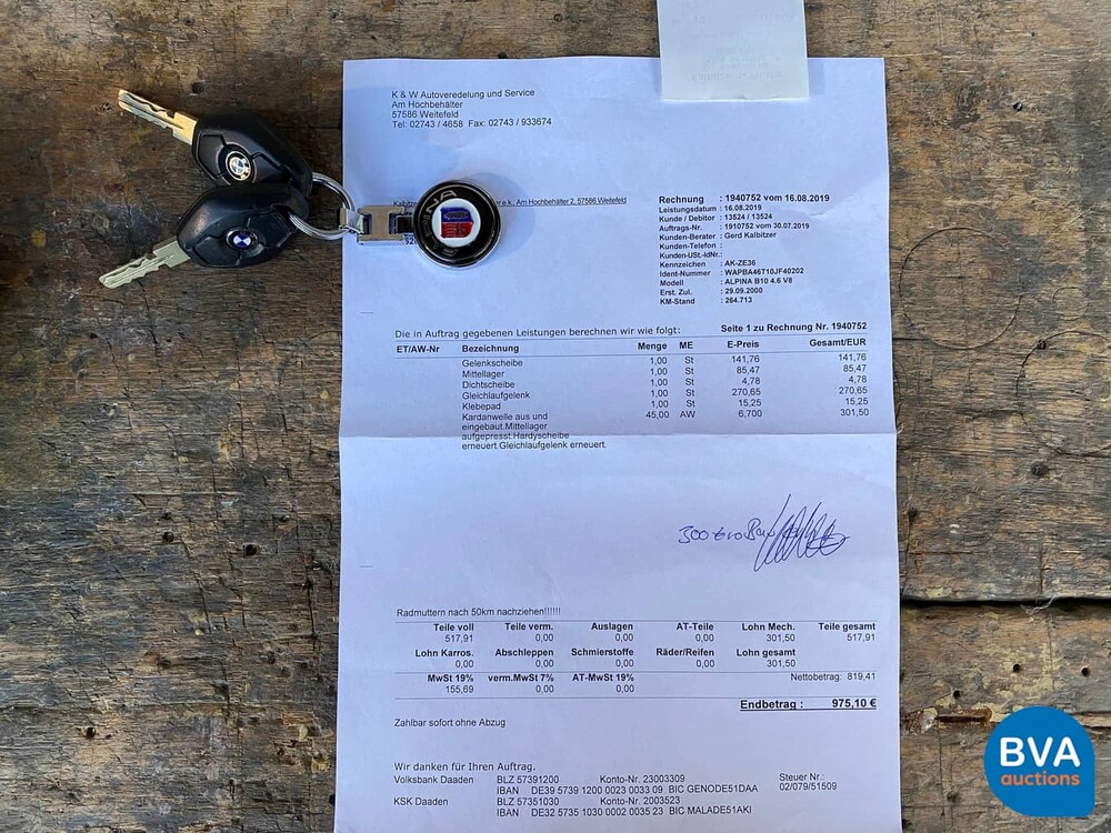 BMW Alpina B10 4.6 Touring 347pk E39 Youngtimer, NL-kenteken