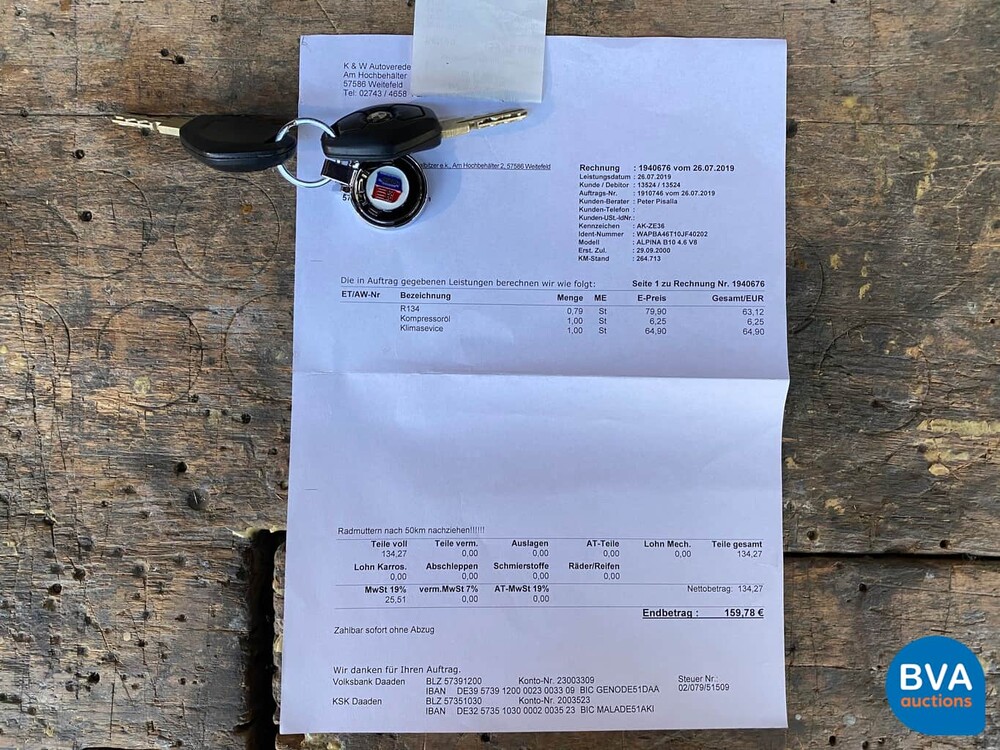 BMW Alpina B10 4.6 Touring 347pk E39 Youngtimer, NL-kenteken