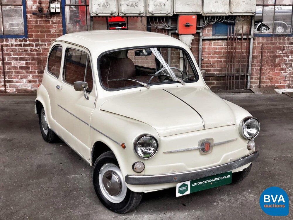 Fiat 600 L 1970 Origineel NL, 93-50-NN
