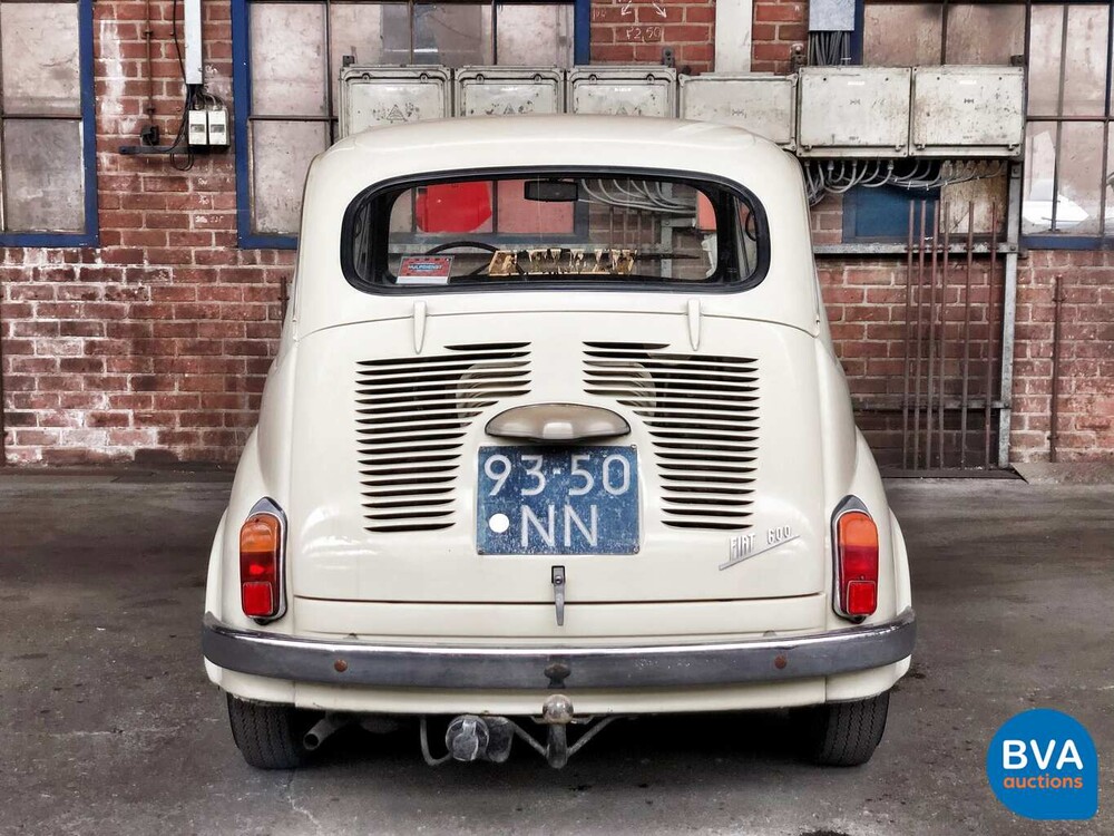 Fiat 600 L 1970 Origineel NL, 93-50-NN