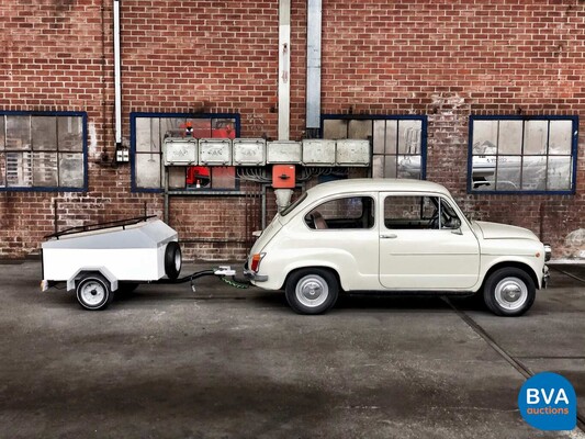 Fiat 600 L 1970 Original NL, 93-50-NN.