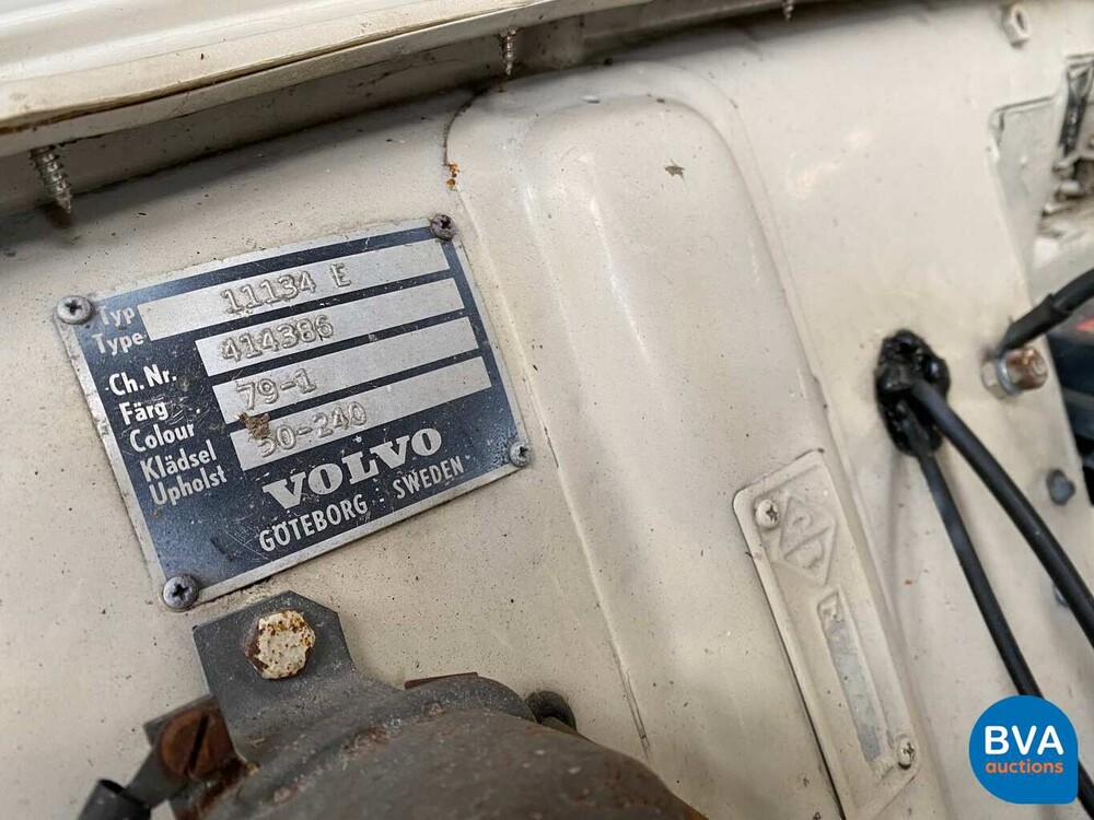 Volvo PV544 Cat back 1.8 75 PS 1964 Original NL, GU-29-68.