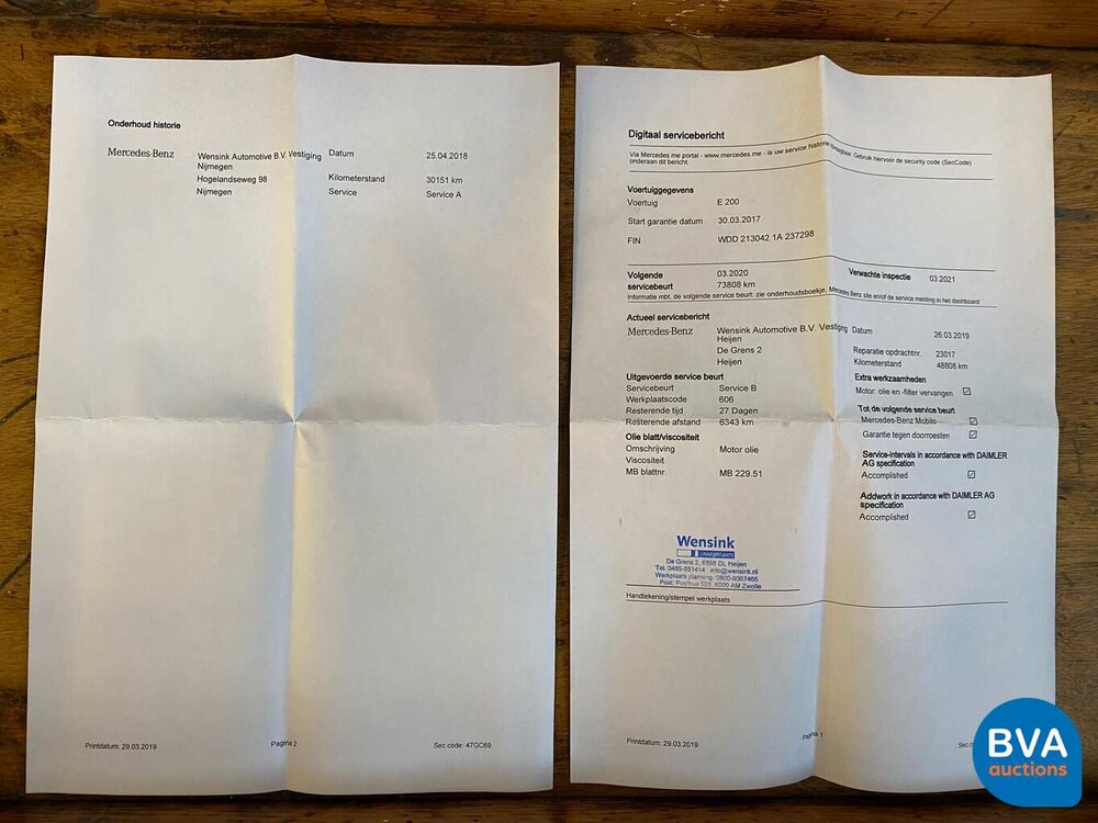 Mercedes-Benz E200 Limousine Ambition 184pk E-Klasse 2017