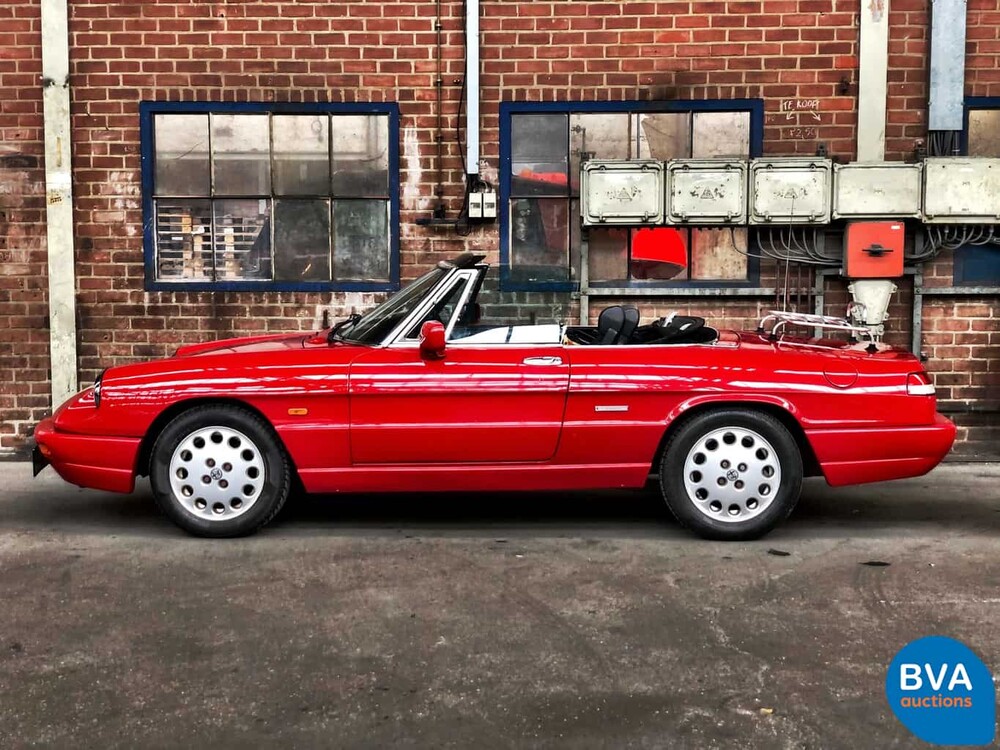 Alfa Romeo Spider 2.0 117pk Origineel Nederlands 1991, YZ-30-YF