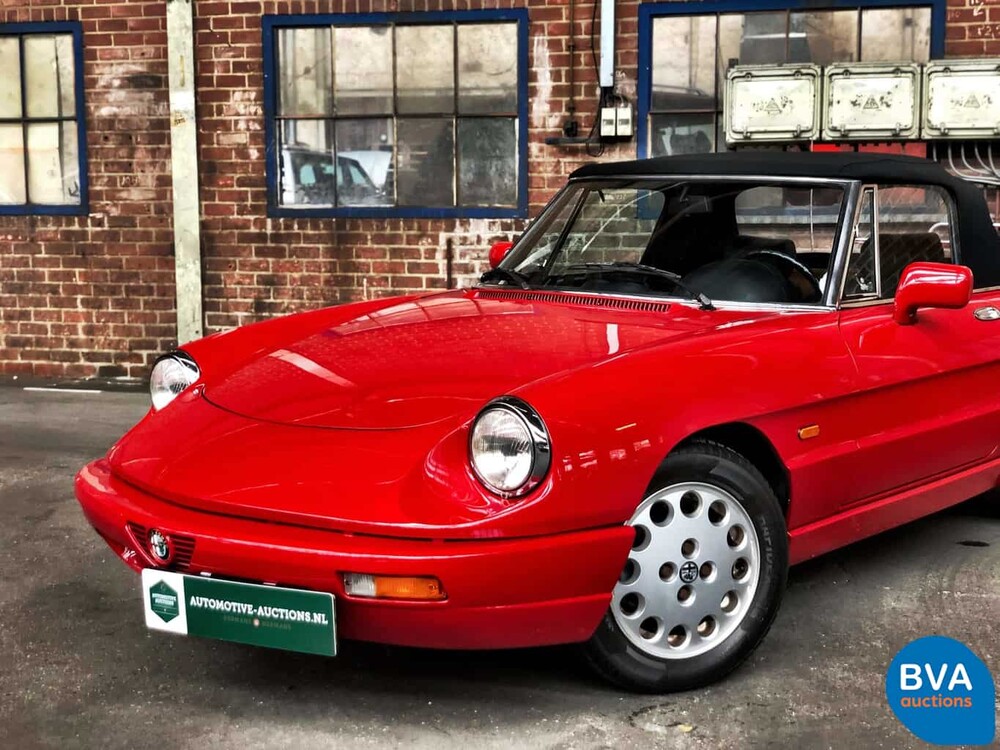 Alfa Romeo Spider 2.0 117pk Origineel Nederlands 1991, YZ-30-YF