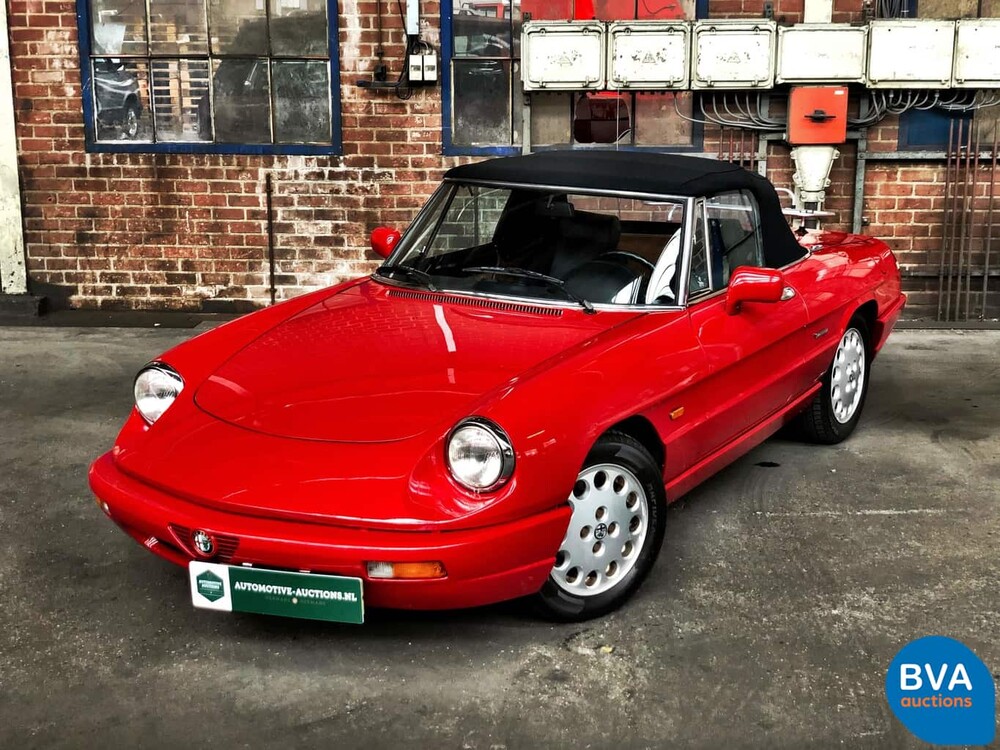 Alfa Romeo Spider 2.0 117pk Origineel Nederlands 1991, YZ-30-YF