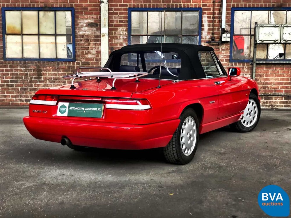 Alfa Romeo Spider 2.0 117pk Origineel Nederlands 1991, YZ-30-YF