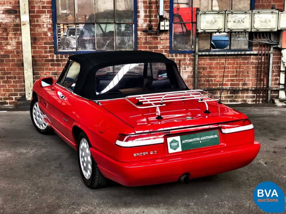 Alfa Romeo Spider 2.0 117pk Origineel Nederlands 1991, YZ-30-YF