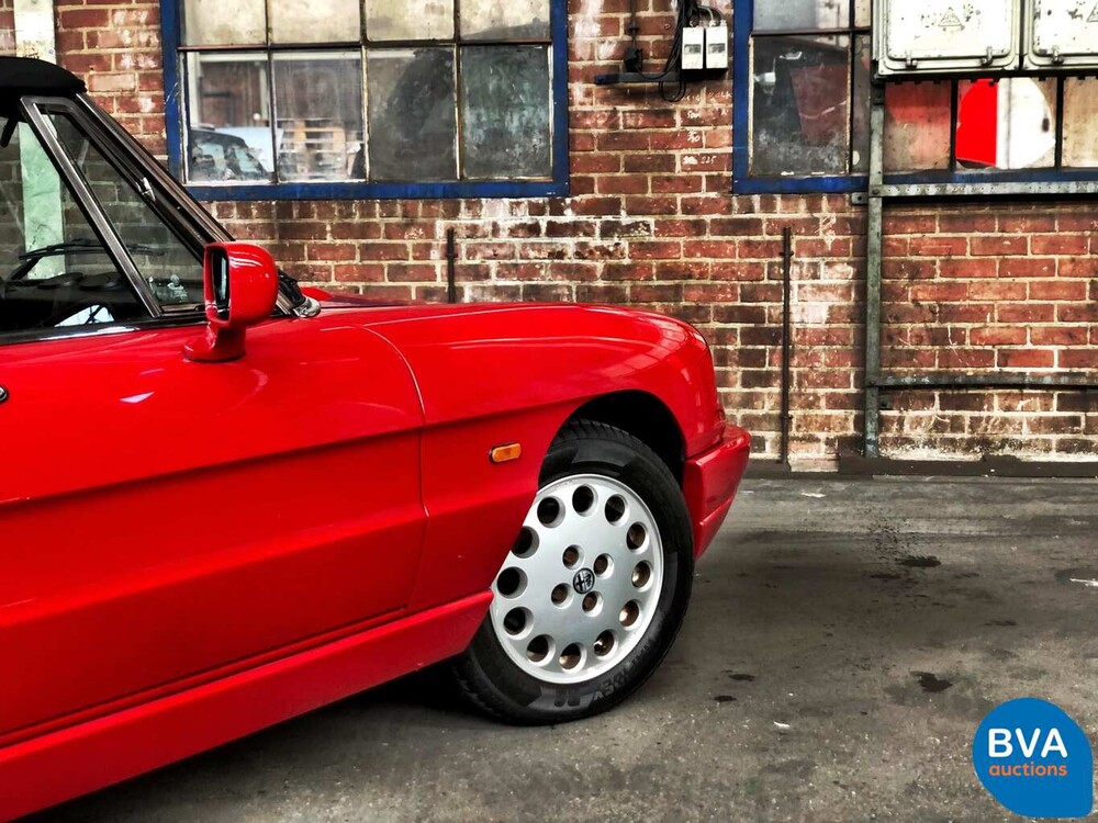 Alfa Romeo Spider 2.0 117pk Origineel Nederlands 1991, YZ-30-YF