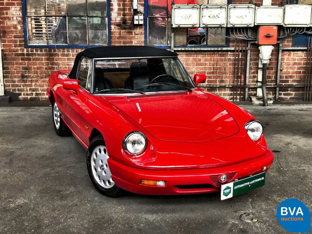 Alfa Romeo Spider 2.0 117pk Origineel Nederlands 1991, YZ-30-YF